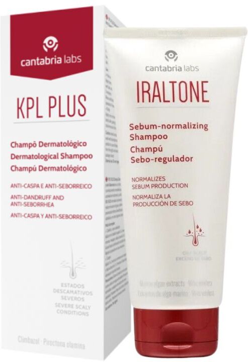 KPL Plus Champú 200ml + Iraltone Champú Seborregulador 200ml