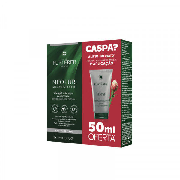 René Furterer Neopur Champú Caspa Grasa 2x150ml + 50ml