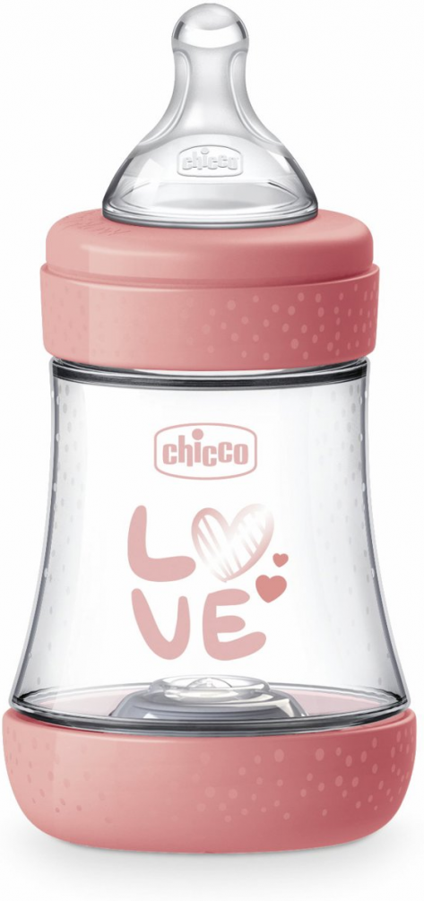 Chicco Perfect 5 Botellas Rosa Flujo Normal 150 ml