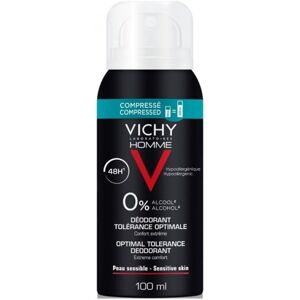 Vichy Homme Desodorante Spray Hipoalergénico 48h Tolerancia Óptima 100ml