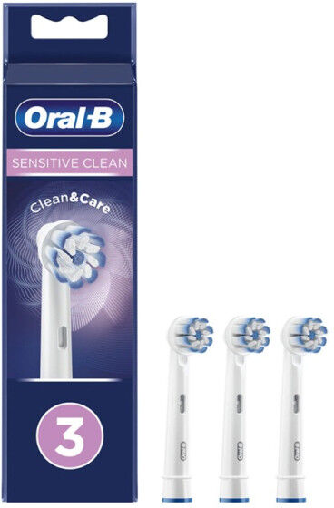 Recambio Cepillo De Dientes Eléctrico Oral B Sensitive Clean (X3 Unidades)