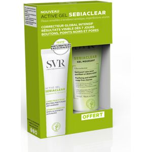 SVR Sebiaclear Pack Active Gel 40ml + Gel Moussant 55ml