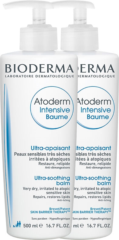 Bioderma Atoderm Intensive Baume 2x500ml