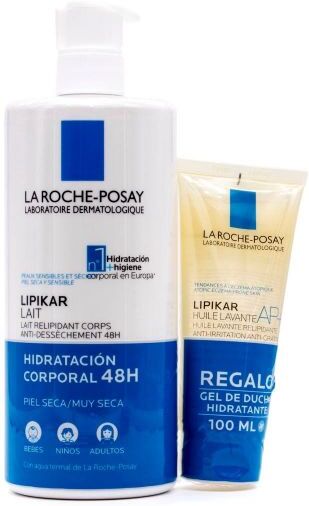 La Roche Posay Pack Lipikar Leche 750ml + Lipikar Huile Lavante AP 100ml