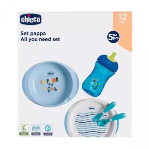 Chicco Blue Papaya Set 12M +