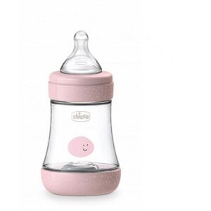 Chicco Biberón Perfect5 Rosa Flujo Normal 0m + 150ml