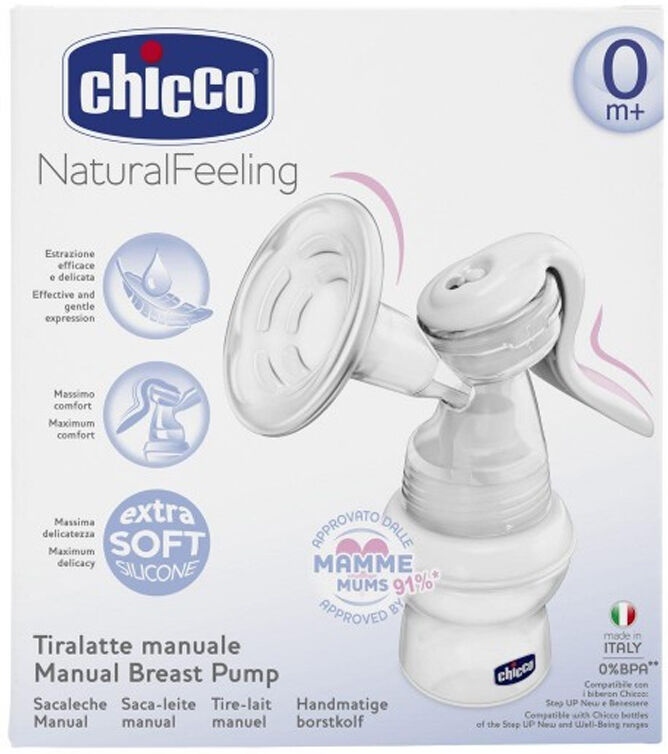 Extractor de Leche Manual Chicco Natural Feeling