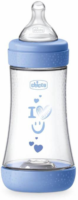 Chicco Perfect5 Biberón Azul +2M 240ml