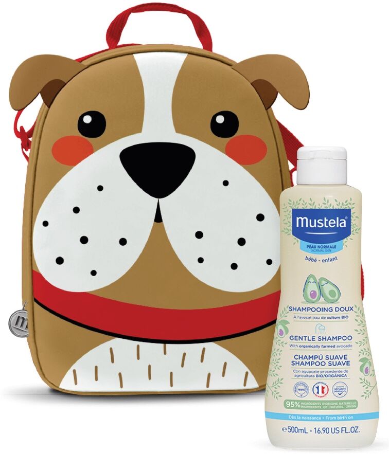 Mustela Bebe Champú Suave - 500Ml (Mochila Perro)