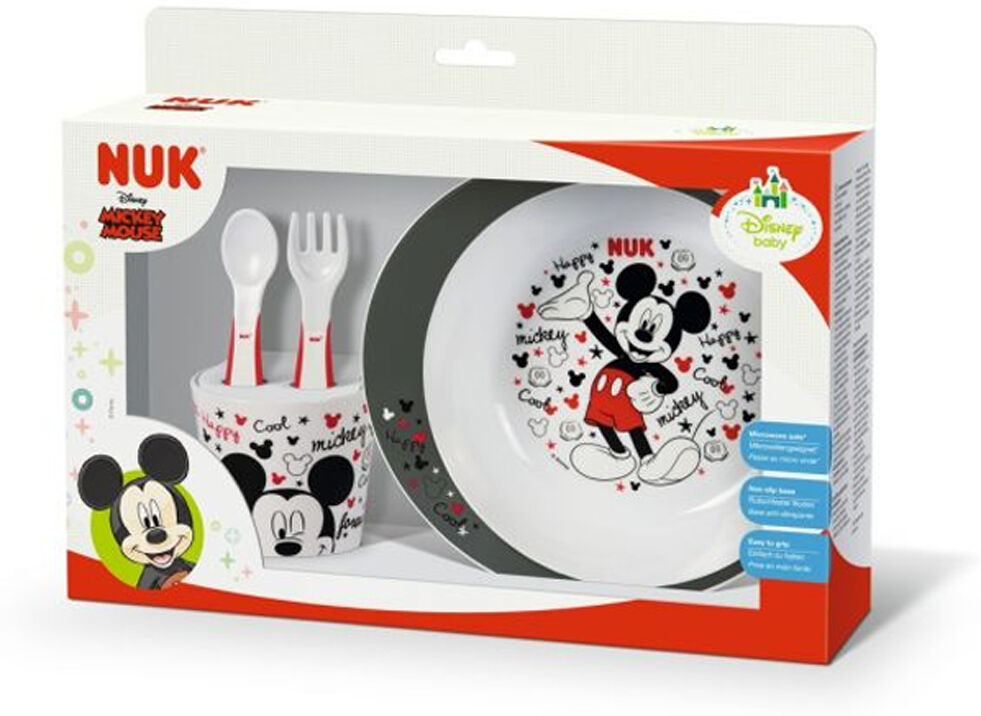 Juego de mesa NUK Mickey Mouse + 9m