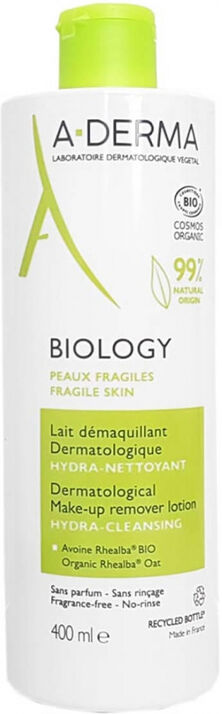 A-Derma Biology Leche Desmaquillante 400ml