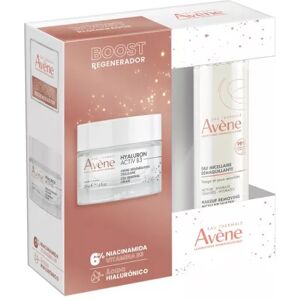 Avène Hyaluron Crema de Día 50 mL Agua Micelar Estuche Regalo 200ml