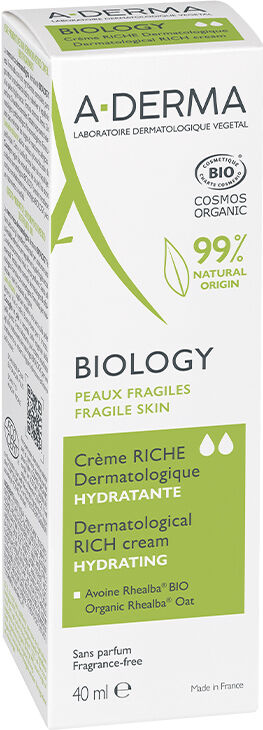 A-Derma Biology Rica Crema Hidratante 40ml