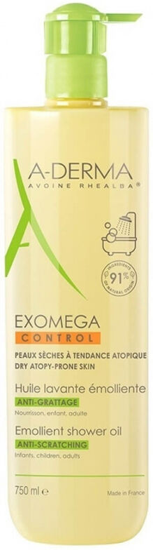 A-Derma Exomega Control Óleo de Banho 750ml