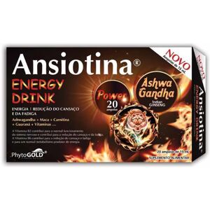 PhytoGOLD Ansiotina Energy Drink 20 Ampollas