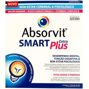 Absorvit Smart Extra Plus 30 ampolas+30 cápsulas