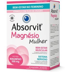 Absorvit Magnesium Complex Especial Mujer 30 pastillas + 30 cápsulas