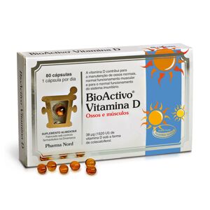 Vitamina D Bioactiva 80 Cápsulas
