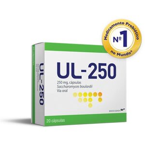 UL 250 250 mg 20 Cápsulas