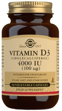 Solgar Vitamina D3 4000 UI x60