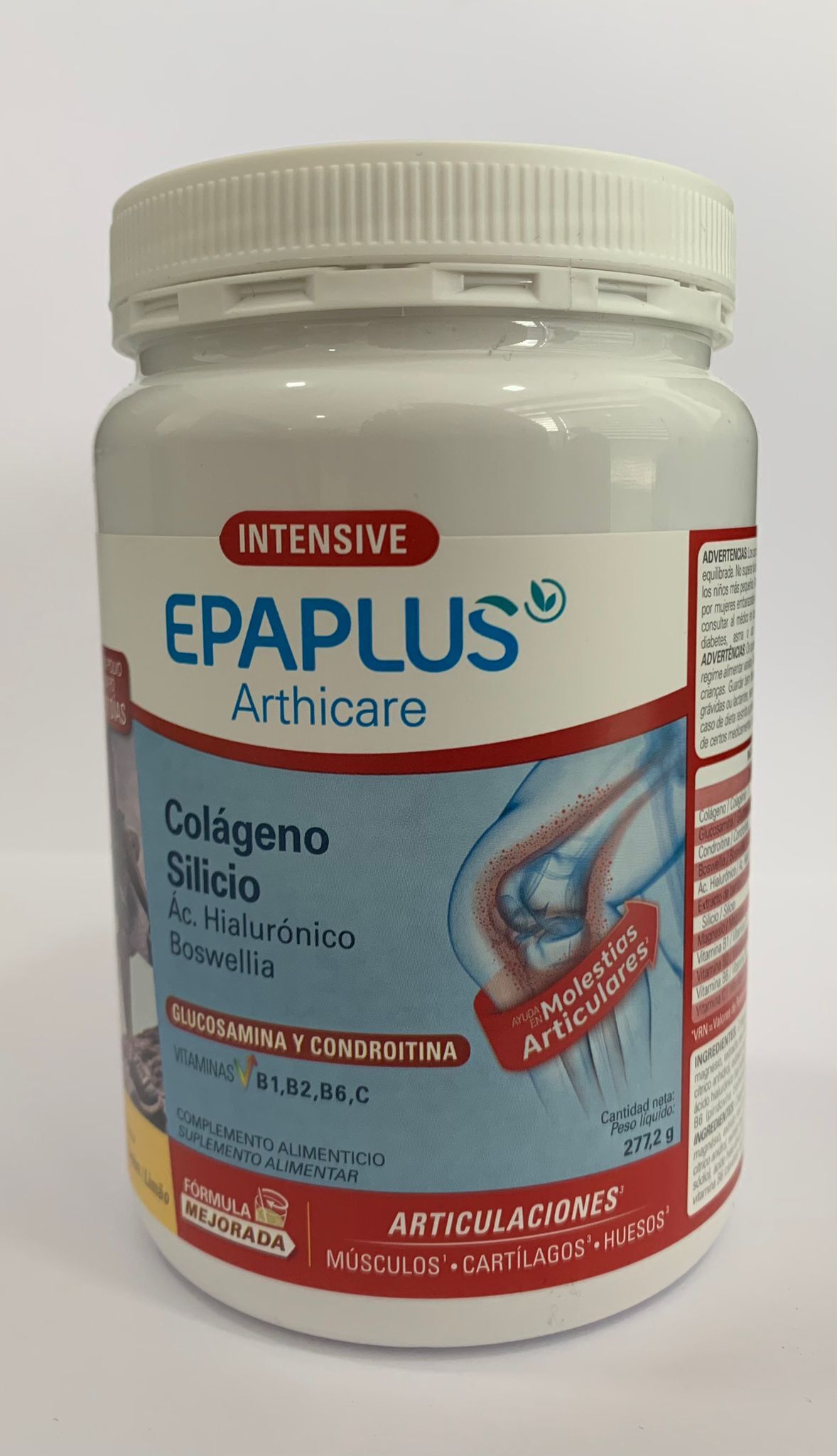 EpaPlus Arthicare Colágeno Silicio + Ác. Hialurónico Boswellia sabor a limão