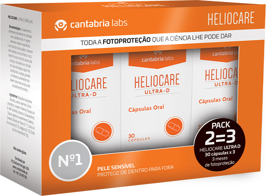 Heliocare Ultra D Cápsulas Oral 3x30 Cápsulas