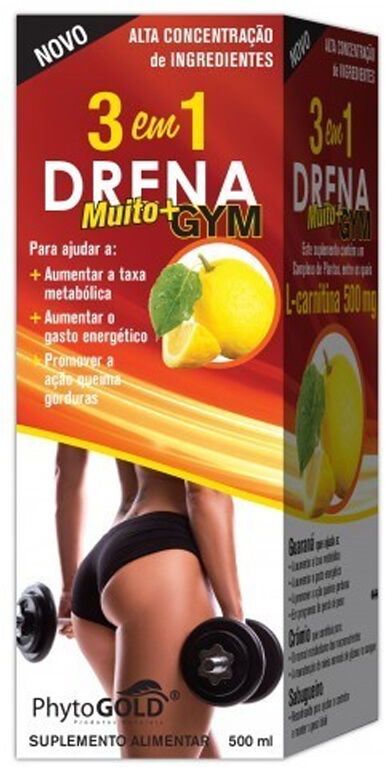 PhytoGOLD Drena Muito+ Gym 500ml