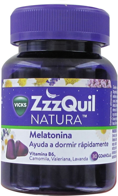 Vicks ZzzQuil Natura Melatonina Gominolas x60