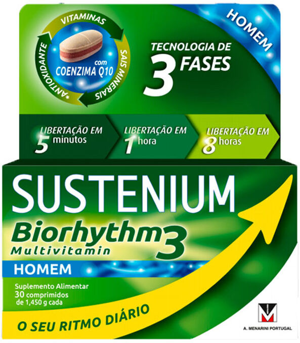 Sustenium Biorhytmo Multivitamins Men x30