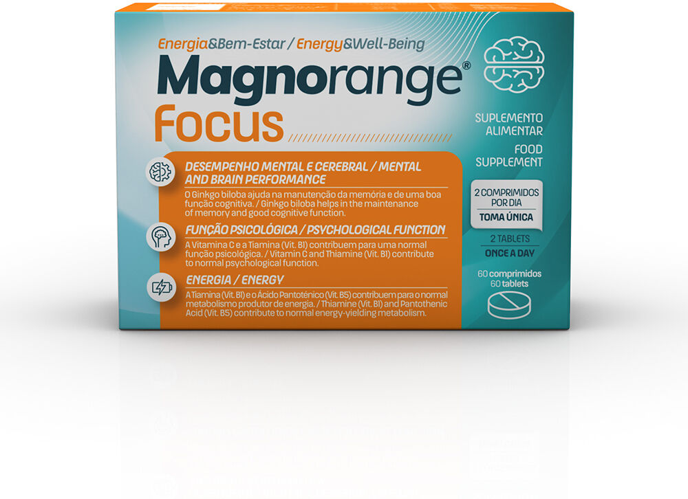 Magnorange Focus 60 Comprimidos