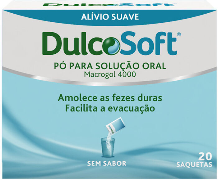 Dulcosoft Pó para Solução Oral 20 Saquetas