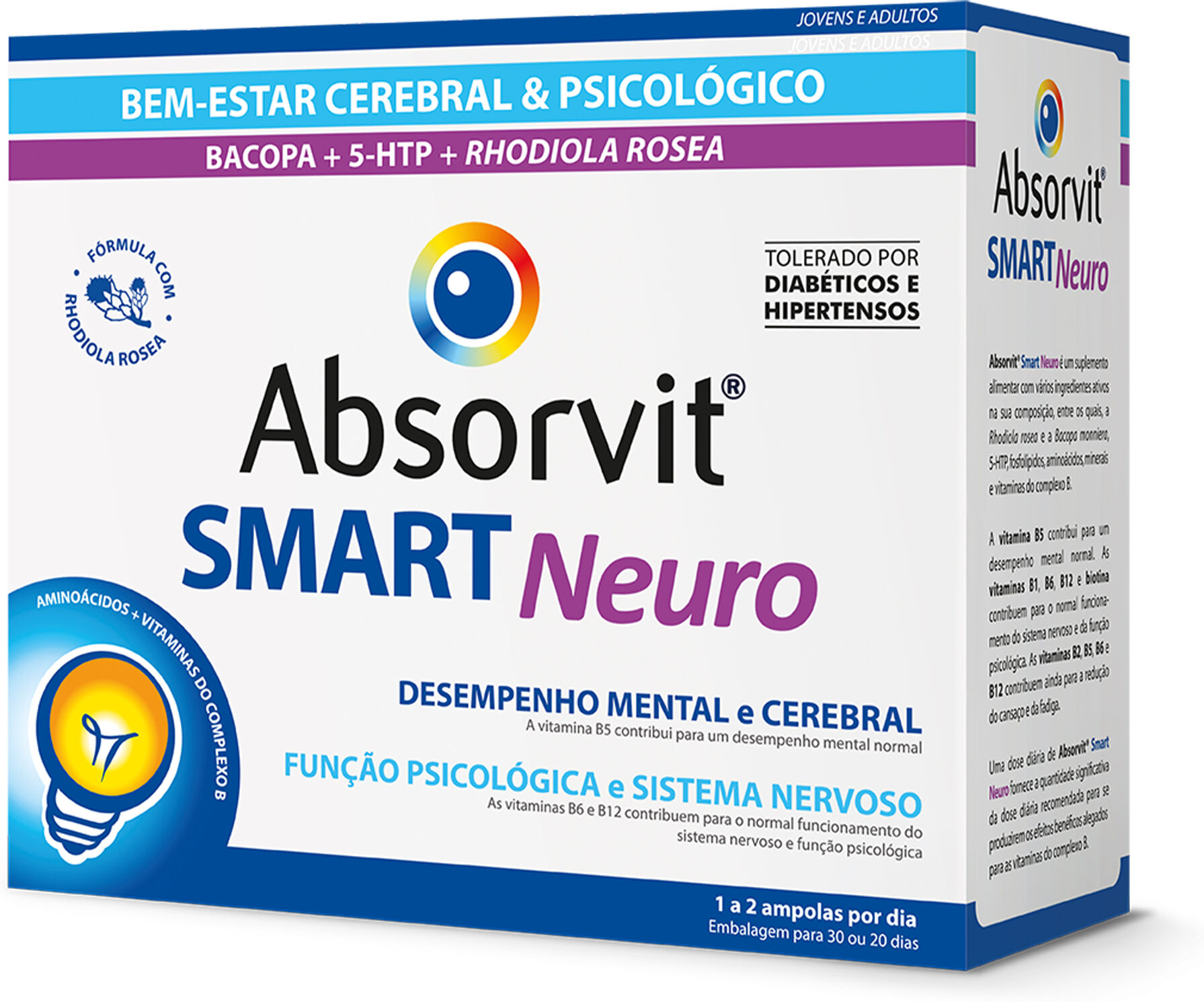 Absorvit Smart Neuro 30 ampollas