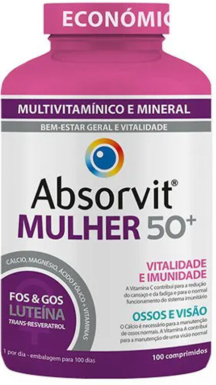 Absorvit Mujer 50+ 100 Pastillas