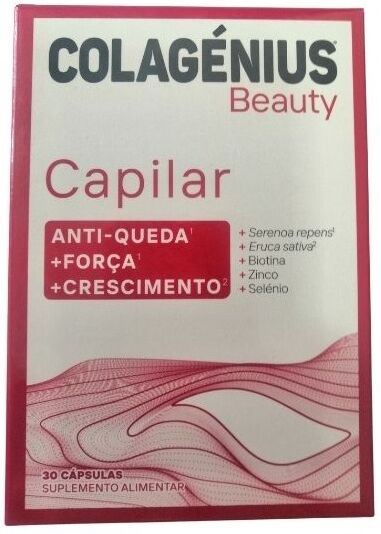 Uriach Colagenius Belleza Capilar 30 Cápsulas