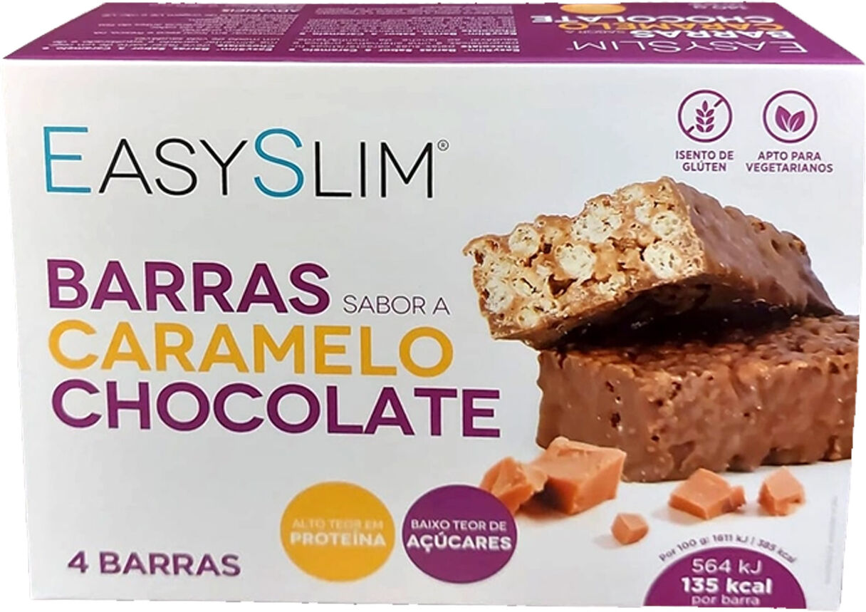 Easyslim Barrita Caramelo/Chocolate 35G