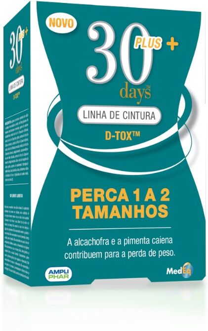 30 dias mas linea cintura d-tox 120comp