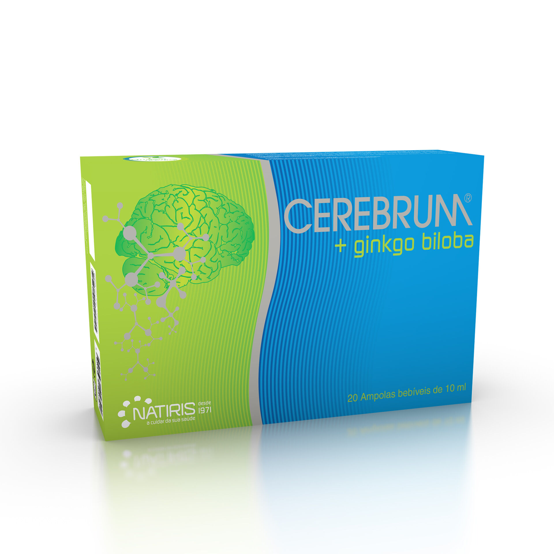 Cerebrum Ginkgo Biloba 20 Ampollas Bebibles