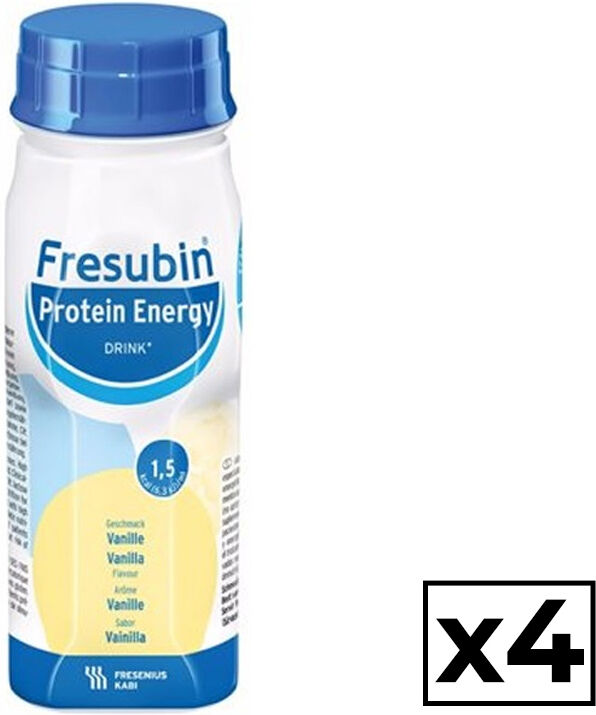 Bebida Energética Proteica Fresubin Vainilla 4x200ml