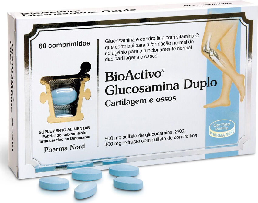 BioActivo Glucosamina Doble 60 Pastillas