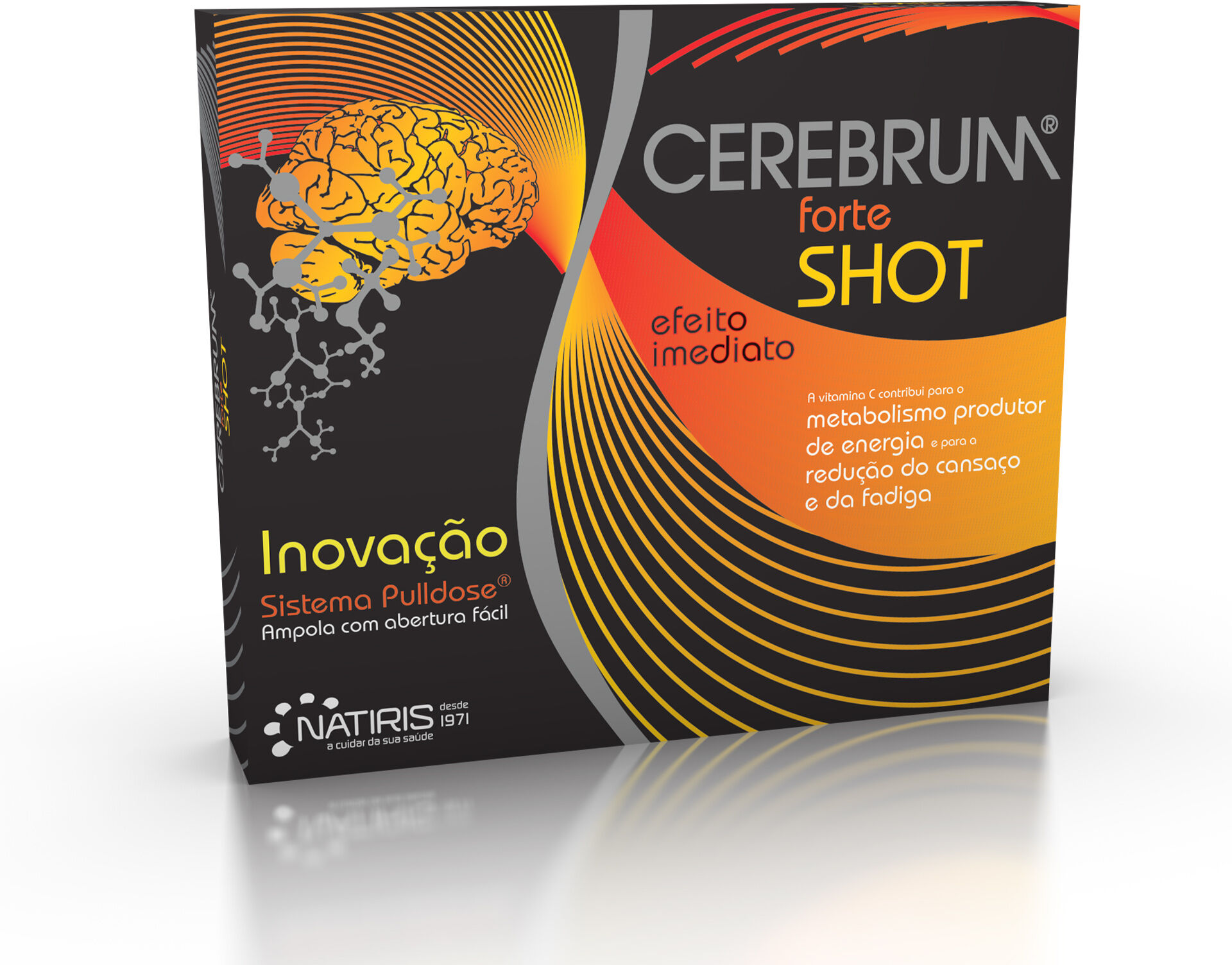 Cerebrum Forte Shot 8 Ampolas 10ml