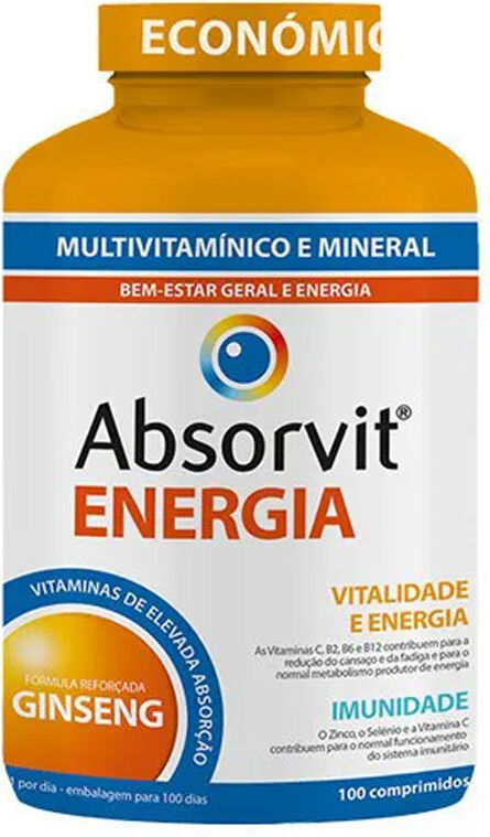 Absorvit Absorbit Energy 100 pastillas