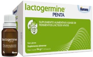 Humana Milte Lactogermina Penta 10 viales de 2,5g