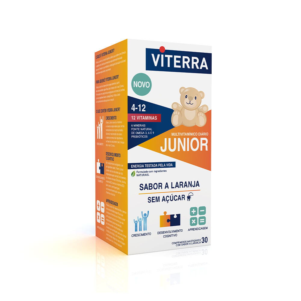 Viterra Junior Multivitaminas 30 Comprimidos Masticables