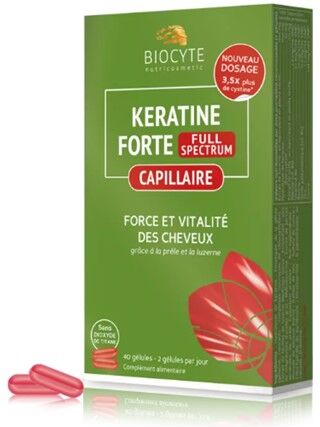 Biopathy Queratina Extra Plus 40 Cápsulas