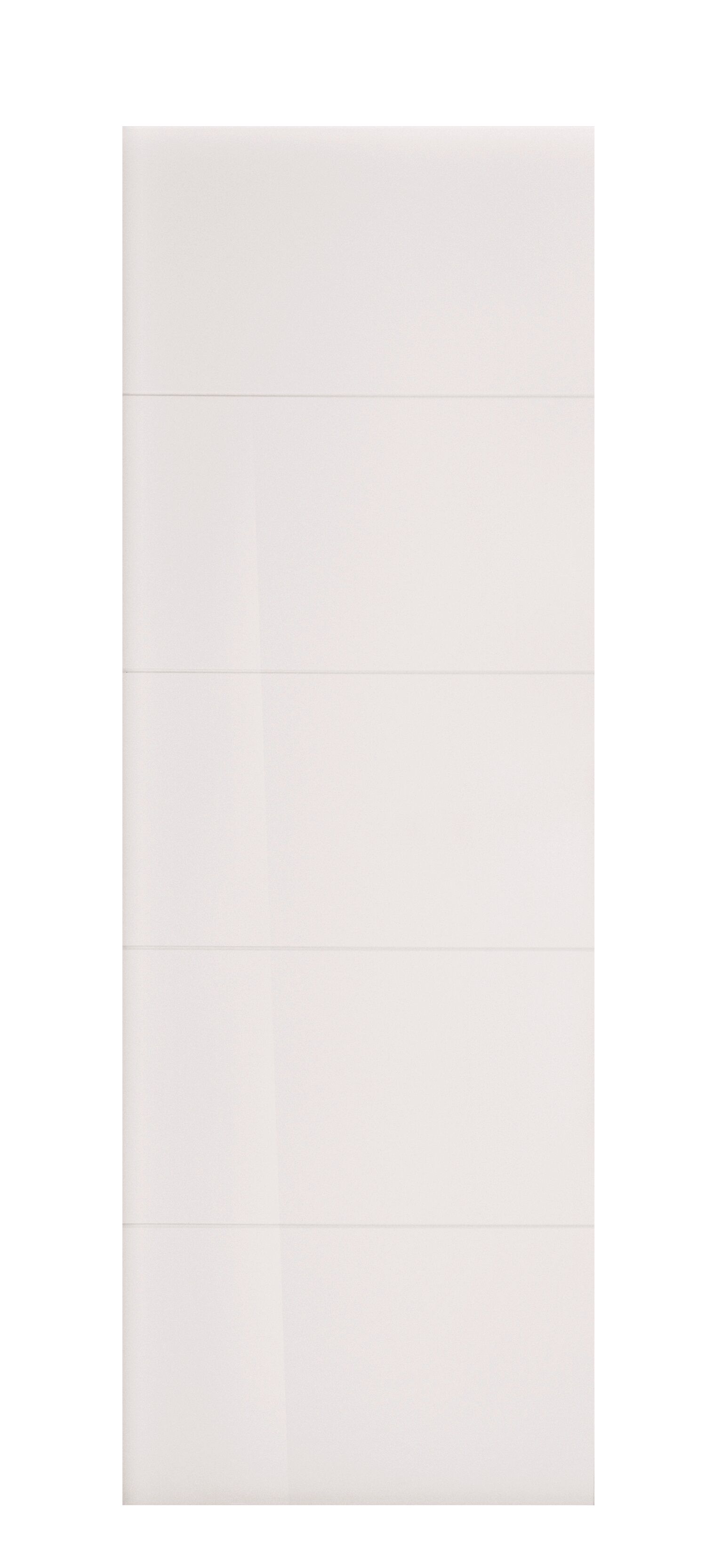 ARTENS Puerta de interior corredera lucerna blanco de 92.5 cm
