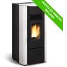 EXTRAFLAME Estufa de pellet la nordica giusy evo 7 kw blanco