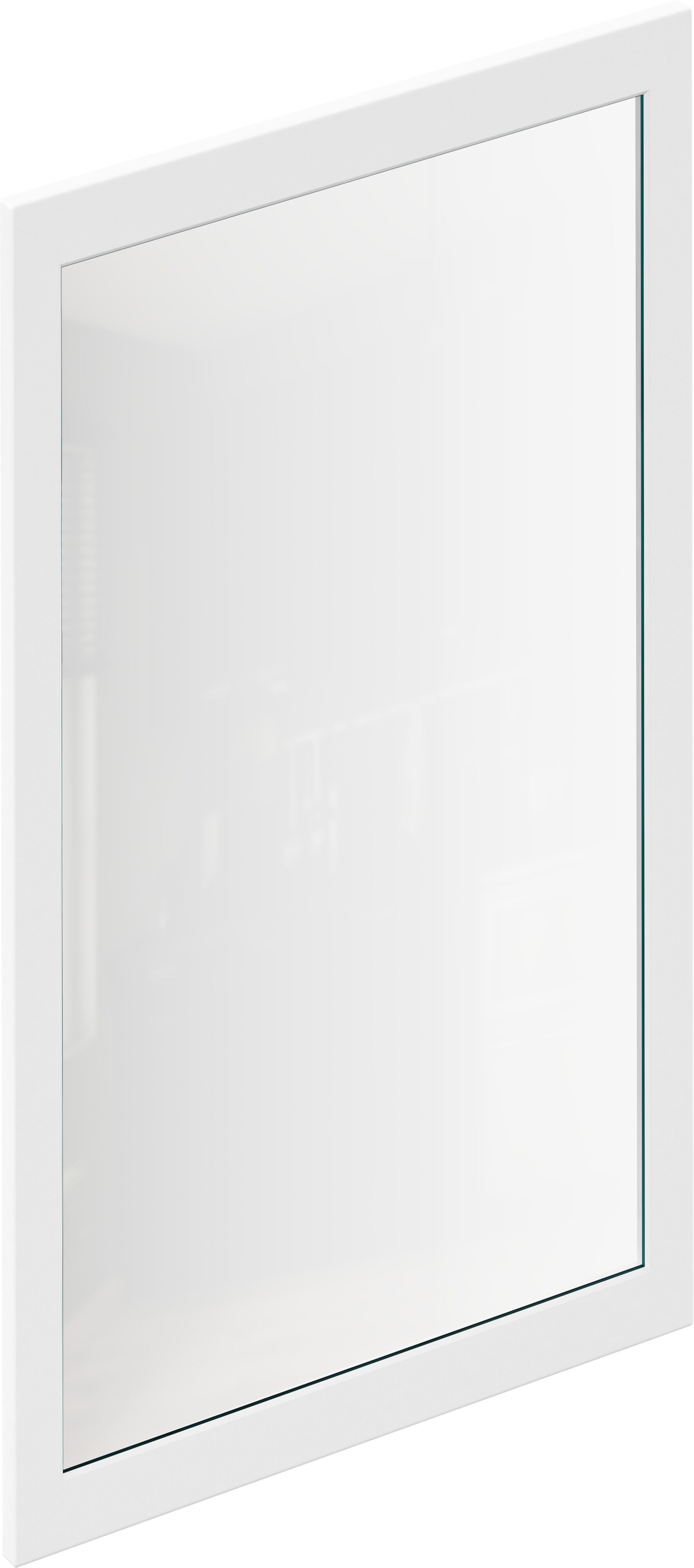 DELINIA ID Puerta vitrina para mueble de cocina newport blanco mate h 102.4 x l 60 cm