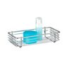 Wenko Estante de ducha milano plata 25x6x cm