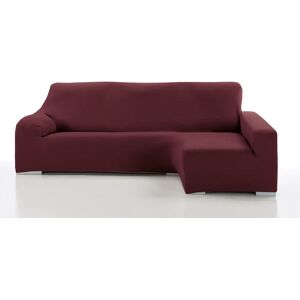 Funda chaise longue elástica enzo granate izquierdo