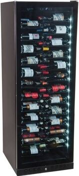CAVE VINUM Vinoteca CAVE VINUM CV-143LV (143 botellas - Negro) CAVE VINUM Vinoteca CAVE VINUM CV-143LV (143 botellas - Negro)